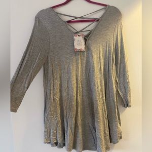 Long tunic with tags